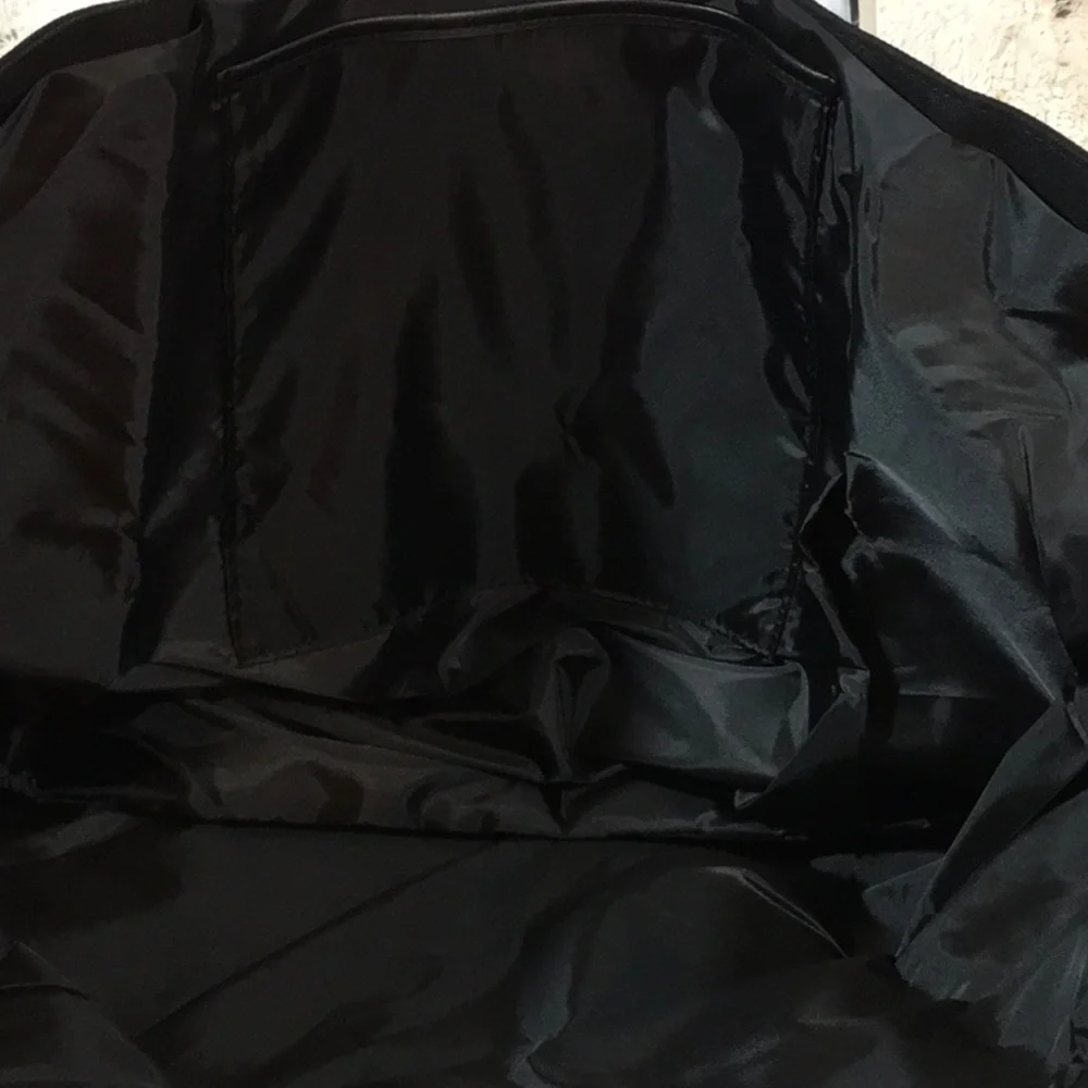 Victoria’s Secret large black canvas tote bag